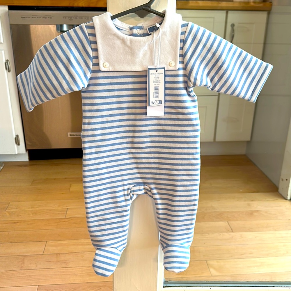 Jacadi baby boy jersey pajamas